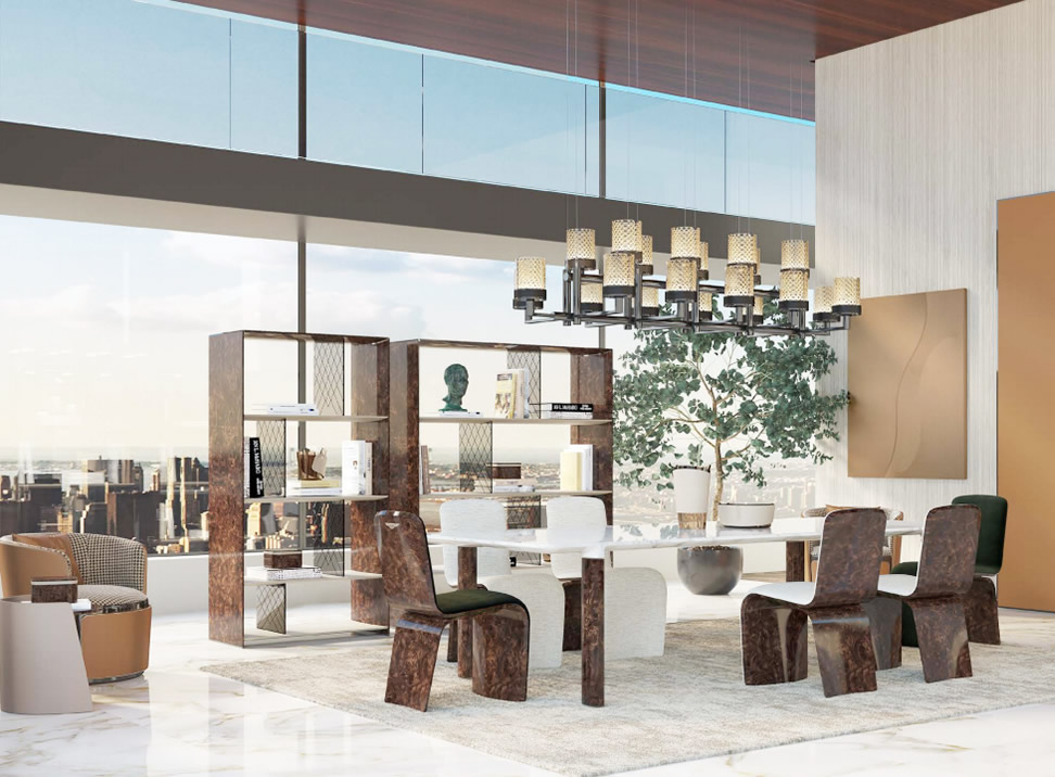 Restaurant and bar