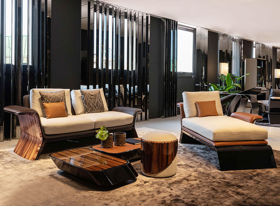 seater sofa and chaise longue